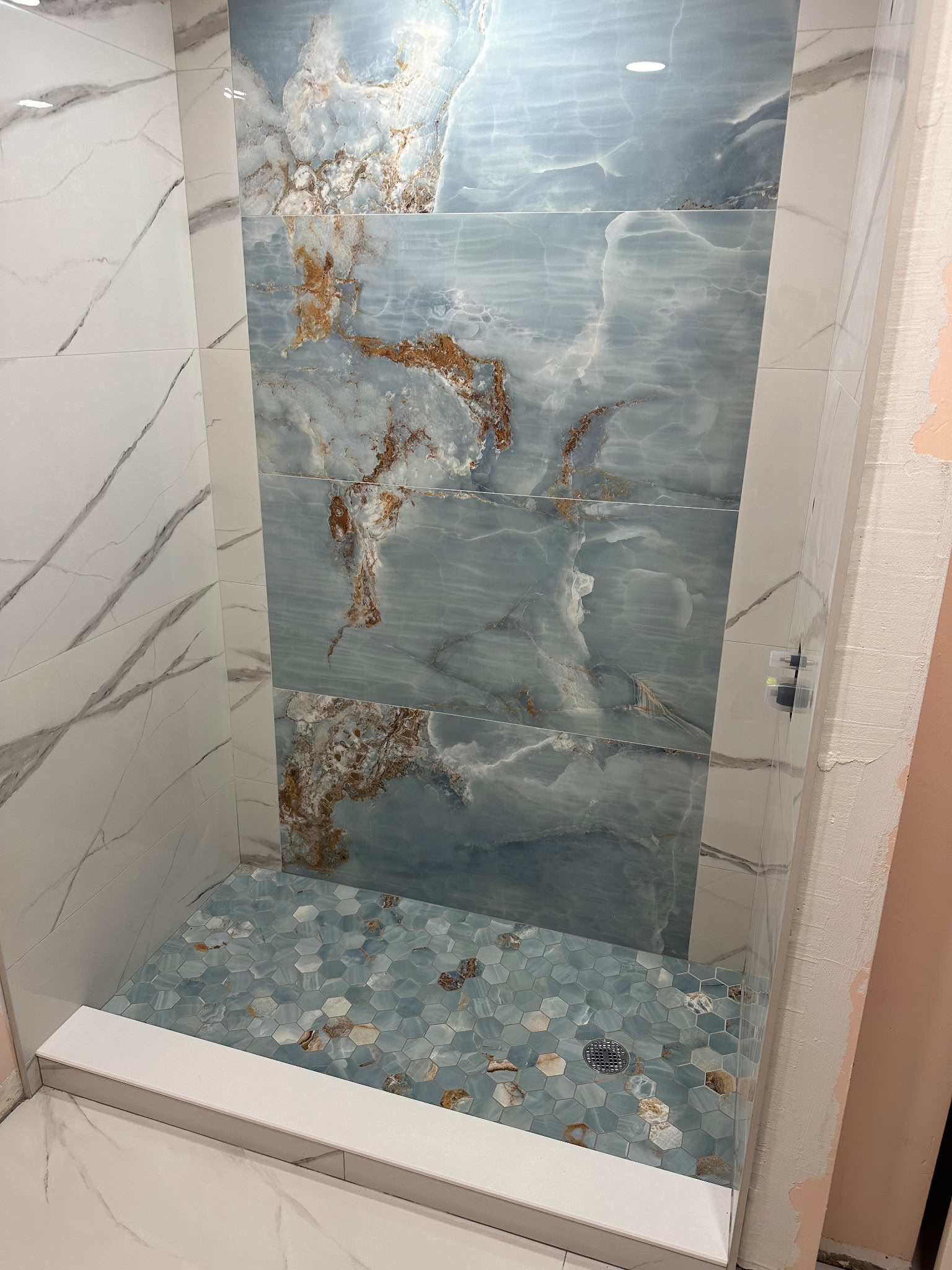Bathroom renovation Tampa Bay — new shower and tile installation