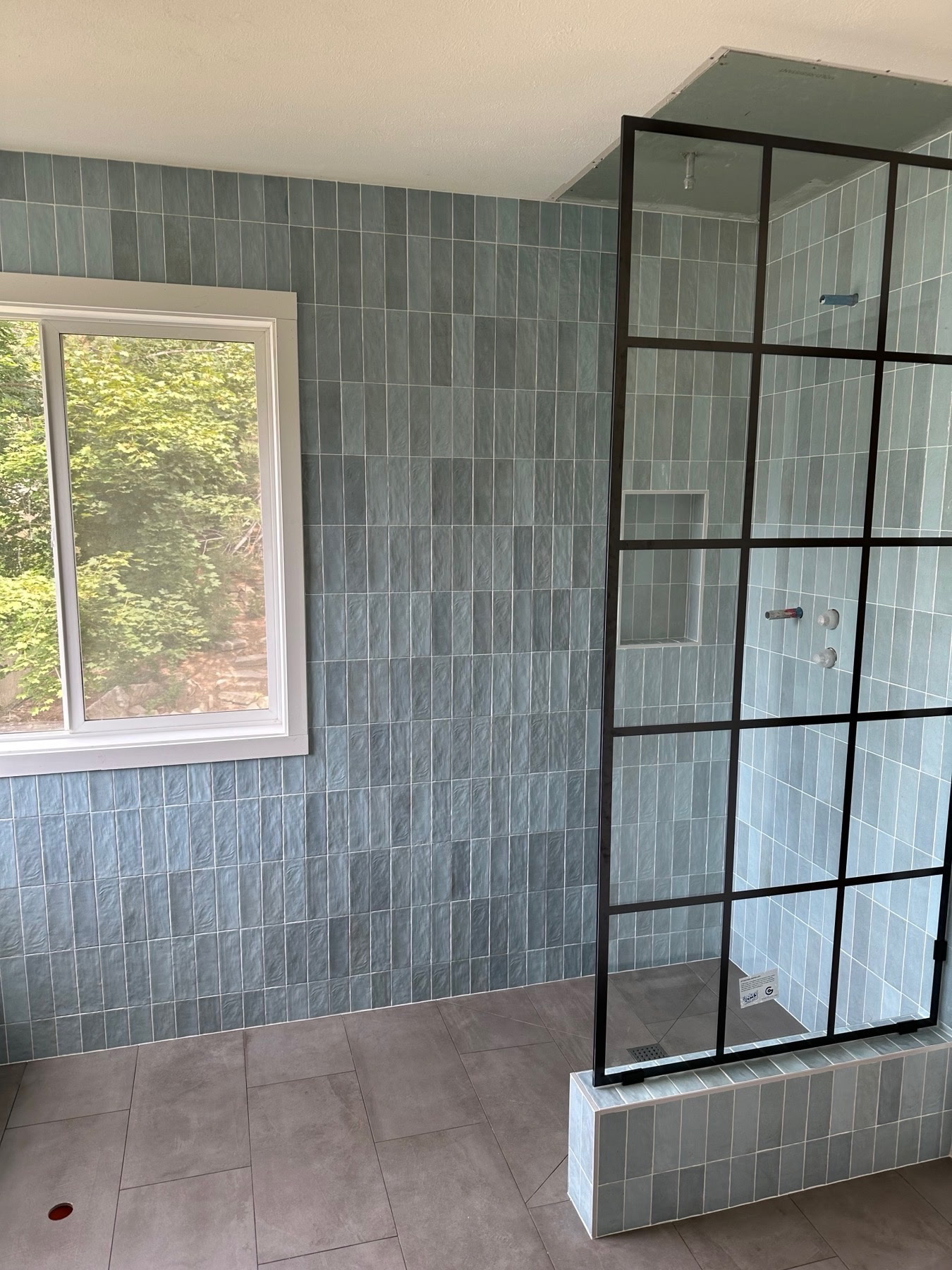 Bathroom renovation Tampa FL — full remodel with custom tile work