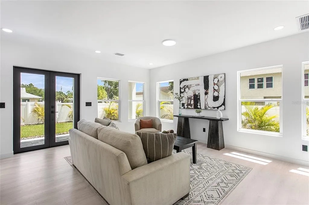 Interior remodel Tampa Bay — new flooring and updated finishes throughout